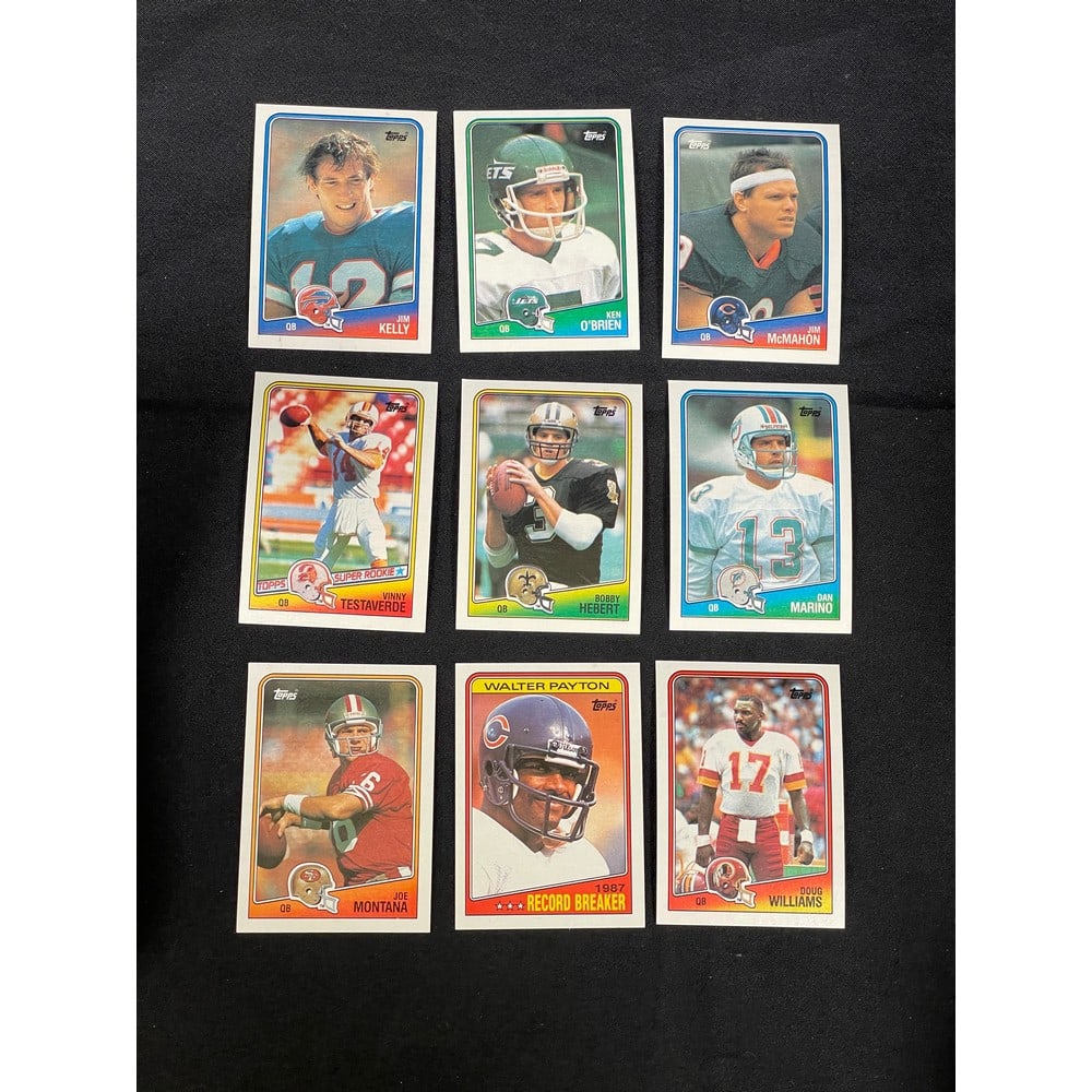 1988 Topps Football Complete Set Bo Jackson Rc (1 of 2)