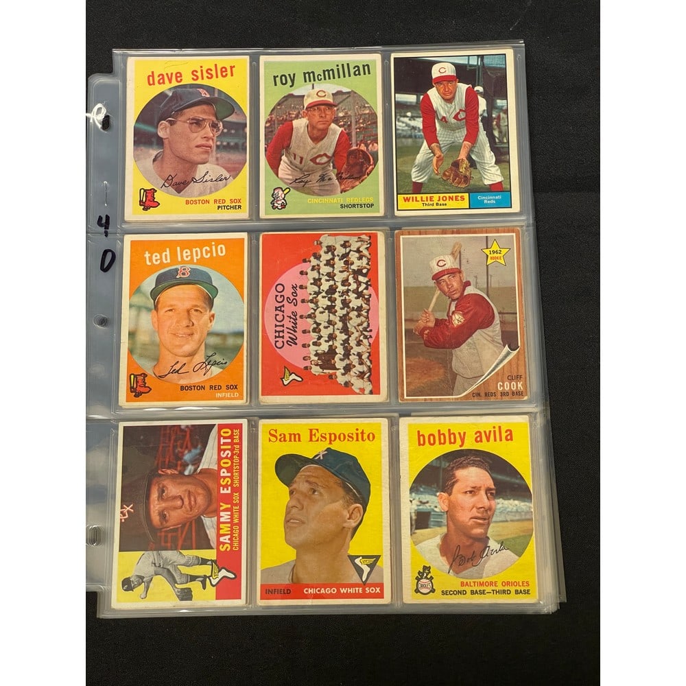 (54) 1950's-60's Baseball Cards (1 of 4)