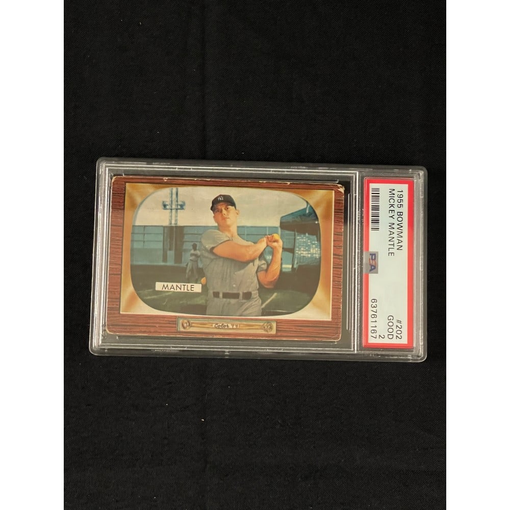 1955 Bowman Baseball Complete Set Mantle Psa 2 (1 of 5)