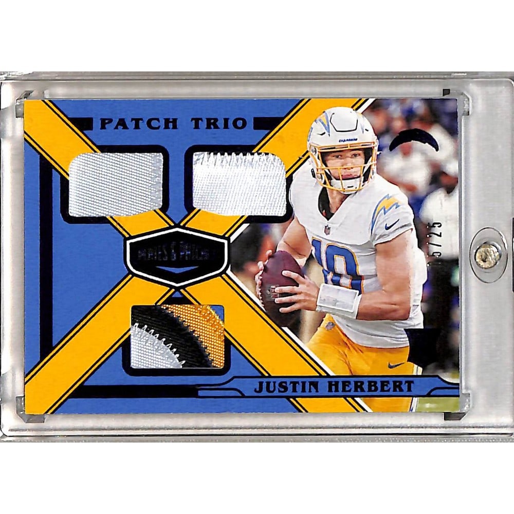 2020 Panini Justin Herbert Rookie Patch 5/25 (1 of 2)