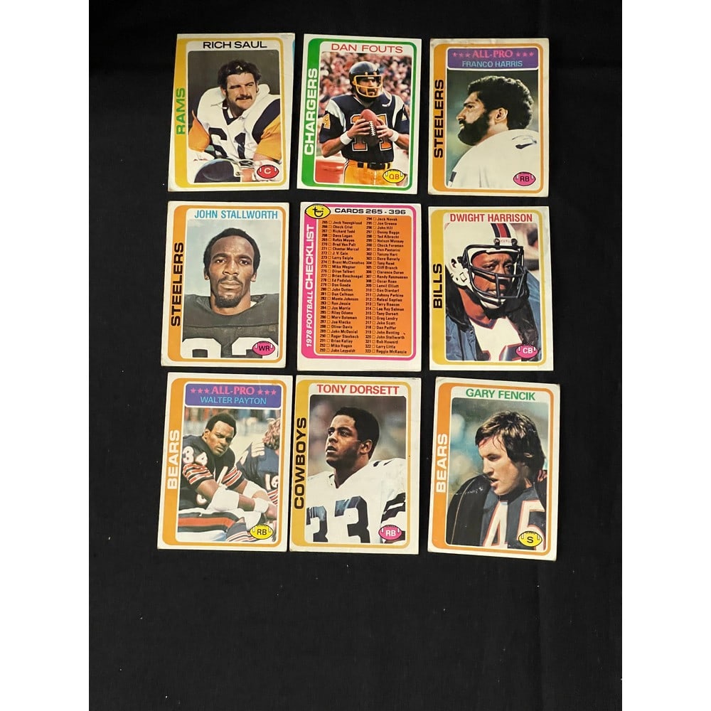 1978 Topps Football Complete Set Ex (1 of 2)