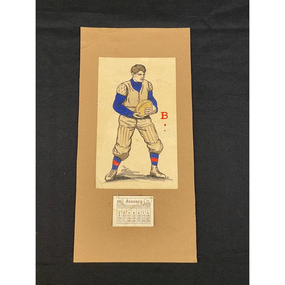 1910 Brown University Advertising Calendar (1 of 1)