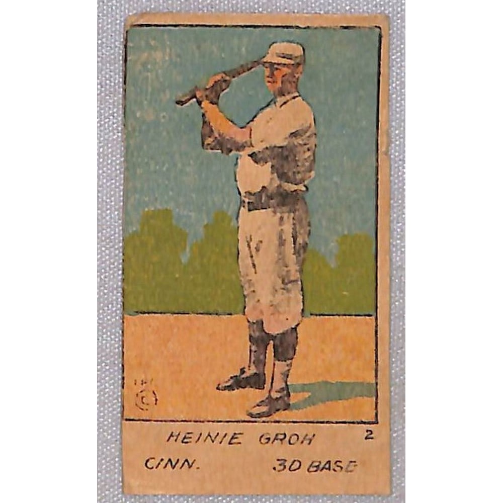 1921 W515 Strip Card Heinie Groh: 1921 W515 Strip Card Heinie Groh