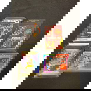 (4) Modern Football Rookie/jersey Cards: (4) Modern Football Rookie/jersey Cards