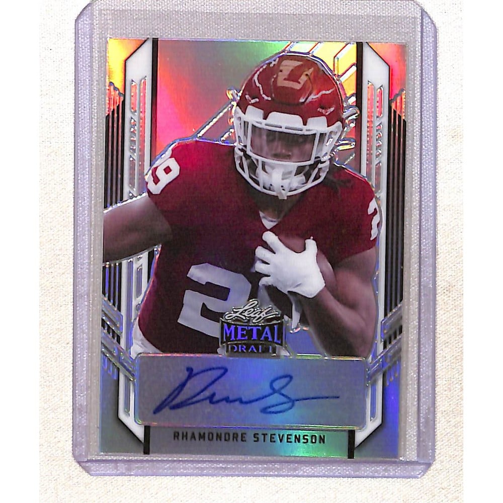 2021 Leaf Rhamondre Stevenson Rc Auto 95/99 (1 of 2)