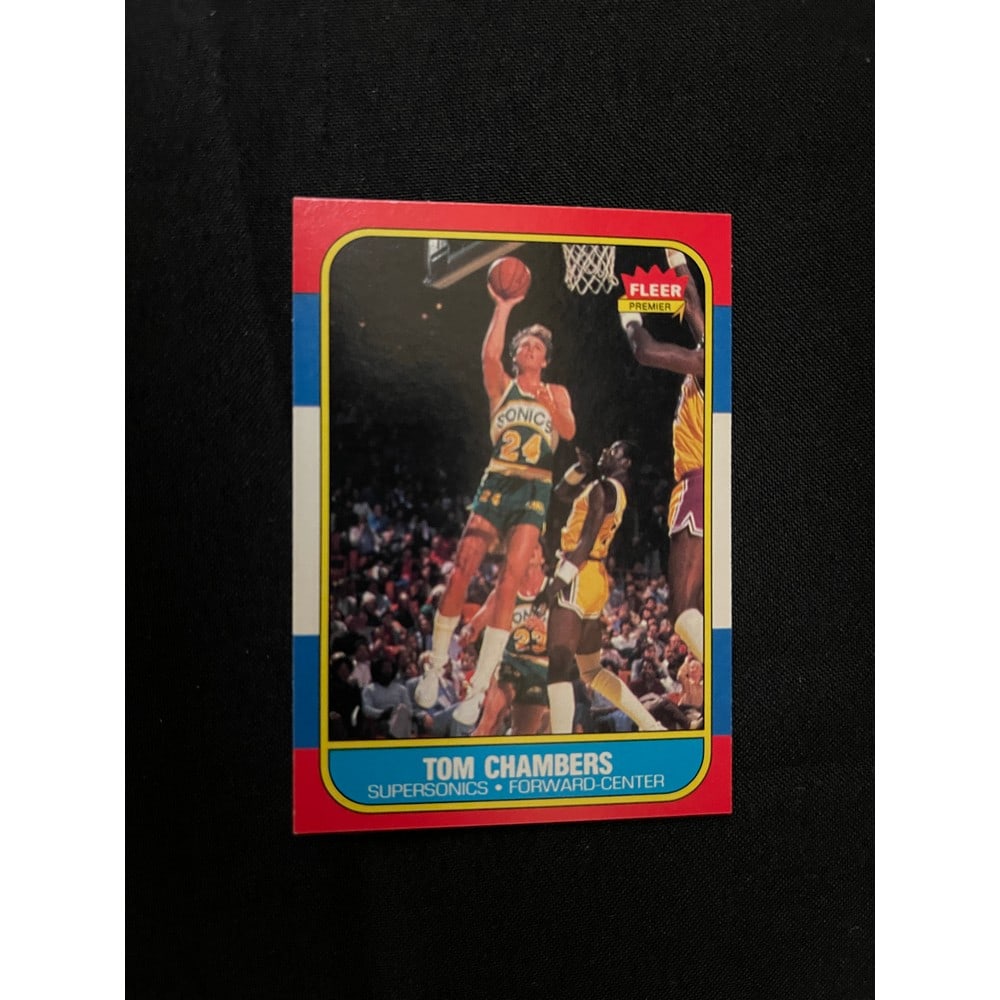 1986 Fleer Tom Chambers Rookie High Grade (1 of 2)