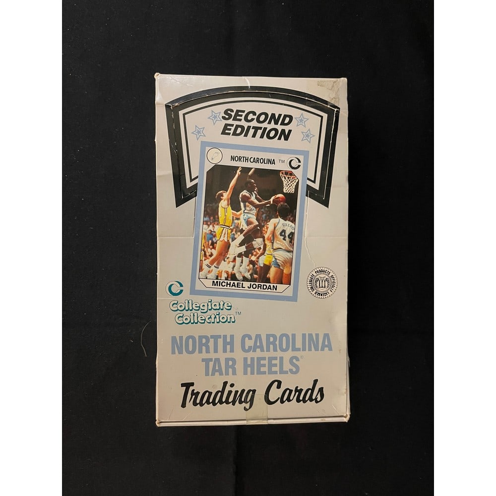 Unc Basketball Full Wax Box Michael Jordan (1 of 1)