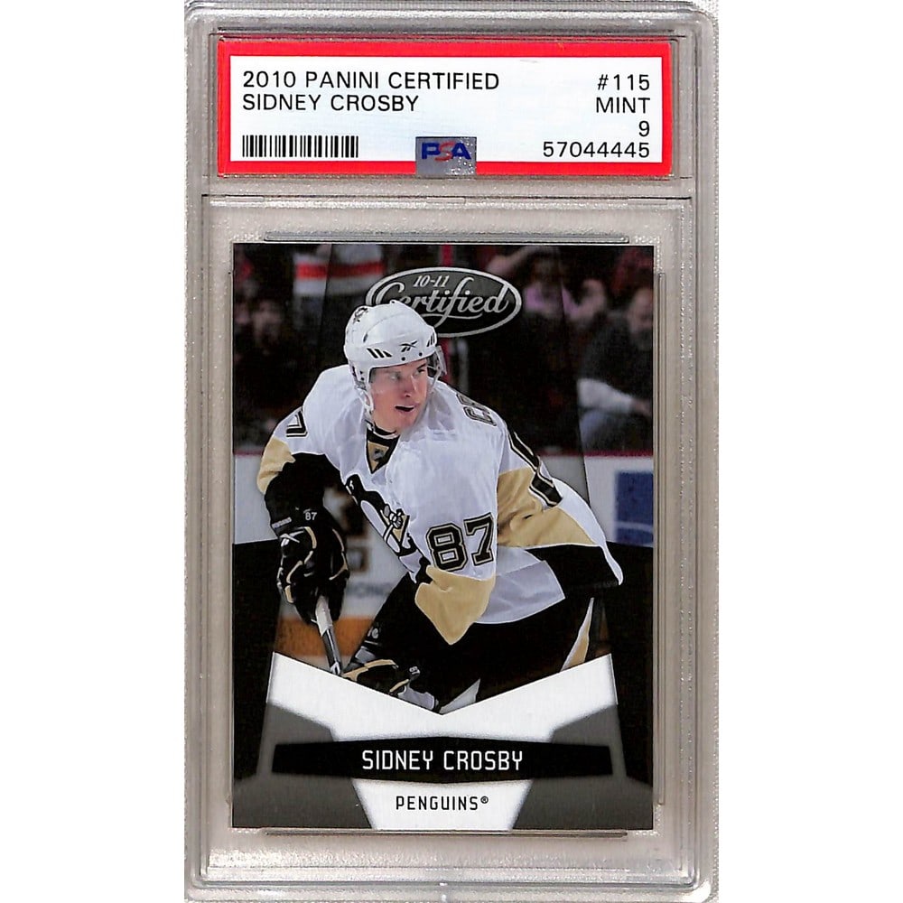 2010 Certified Sidney Crosby Psa 9: 2010 Certified Sidney Crosby Psa 9