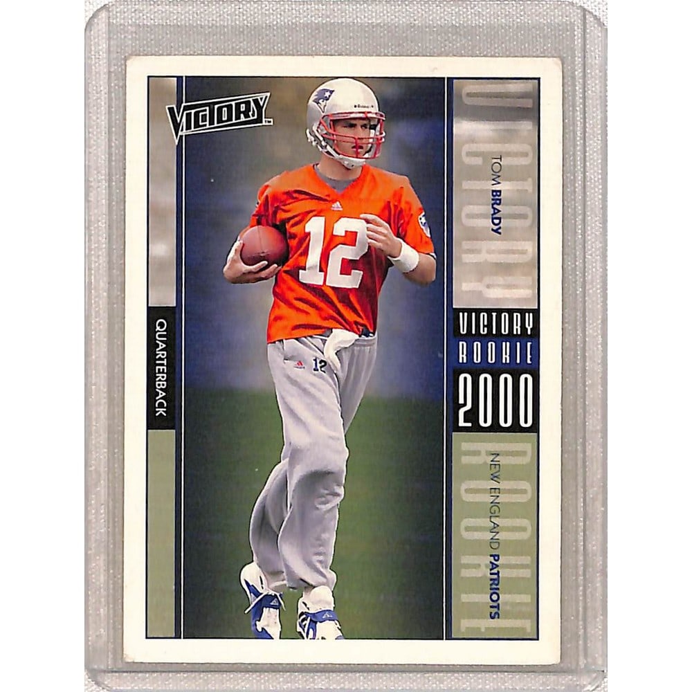 2000 Victory Tom Brady Rookie Card (1 of 2)