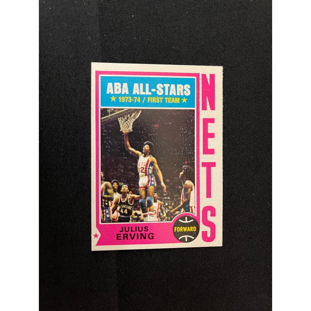 1974 Topps Julius Erving High Grade (1 of 2)