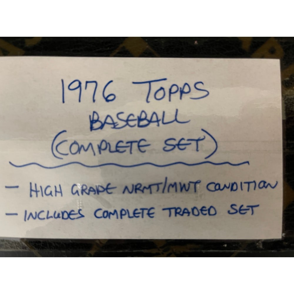1976 Topps Baseball Complete Set (1 of 7)