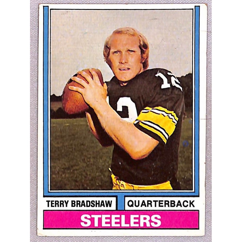 1974 Topps Terry Bradshaw: 1974 Topps Terry Bradshaw