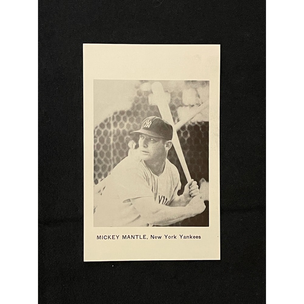 1960's Mickey Mantle Postcard (1 of 2)