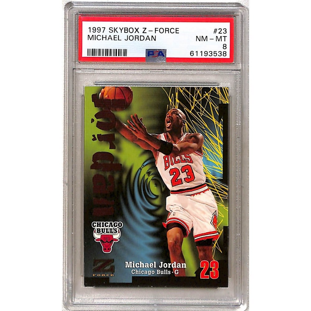 1997 Skybox Z-force Michael Jordan Psa 8 (1 of 2)