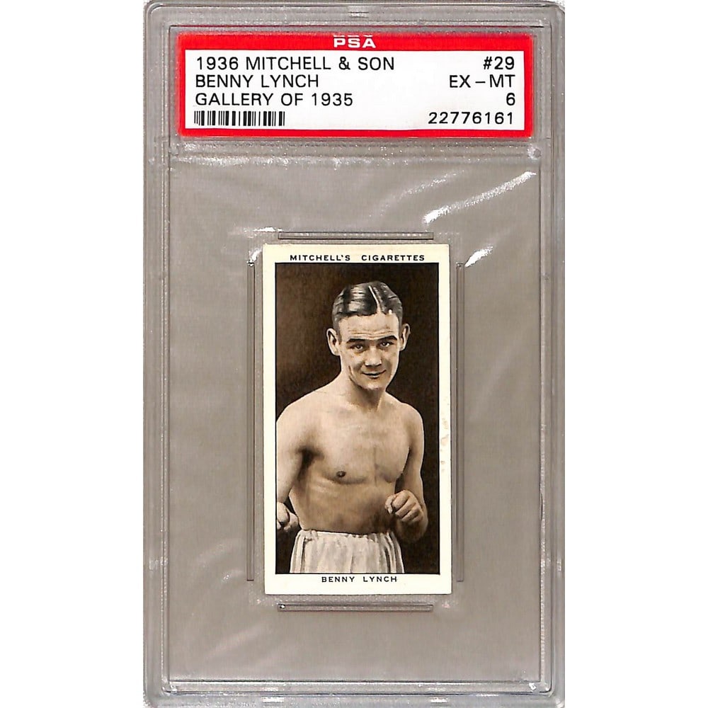 1936 Mitchell & Son Benny Lynch Boxing Psa 6 (1 of 2)