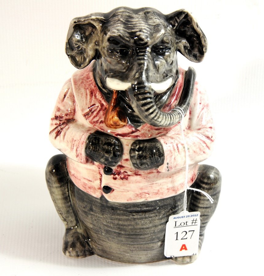 Unusual Elephant Humidor 9": Unusual Elephant Humidor 9"