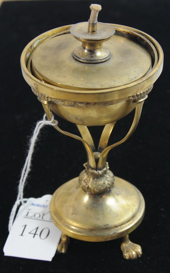 Dunhill of England Brass Mini Oil Lamp 5": Dunhill of England Brass Mini Oil Lamp 5"