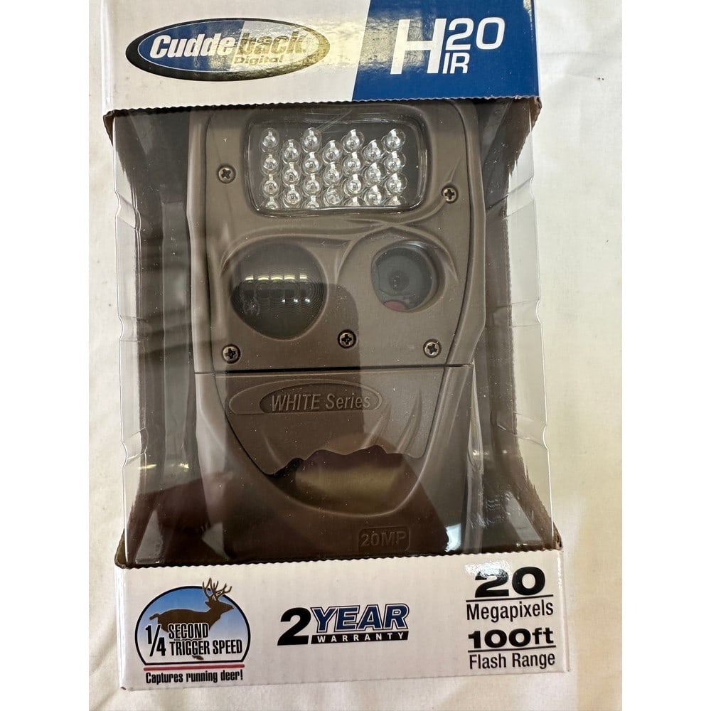 New In Box Cuddeback H20ir 20 Megapixel Camera: New In Box Cuddeback H20ir 20 Megapixel Camera