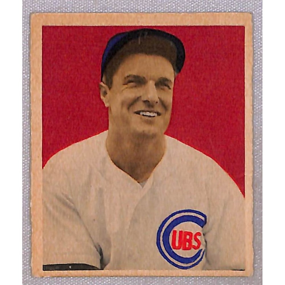 1949 Bowman Baseball Bob Scheffing Vgex: 1949 Bowman Baseball Bob Scheffing Vgex