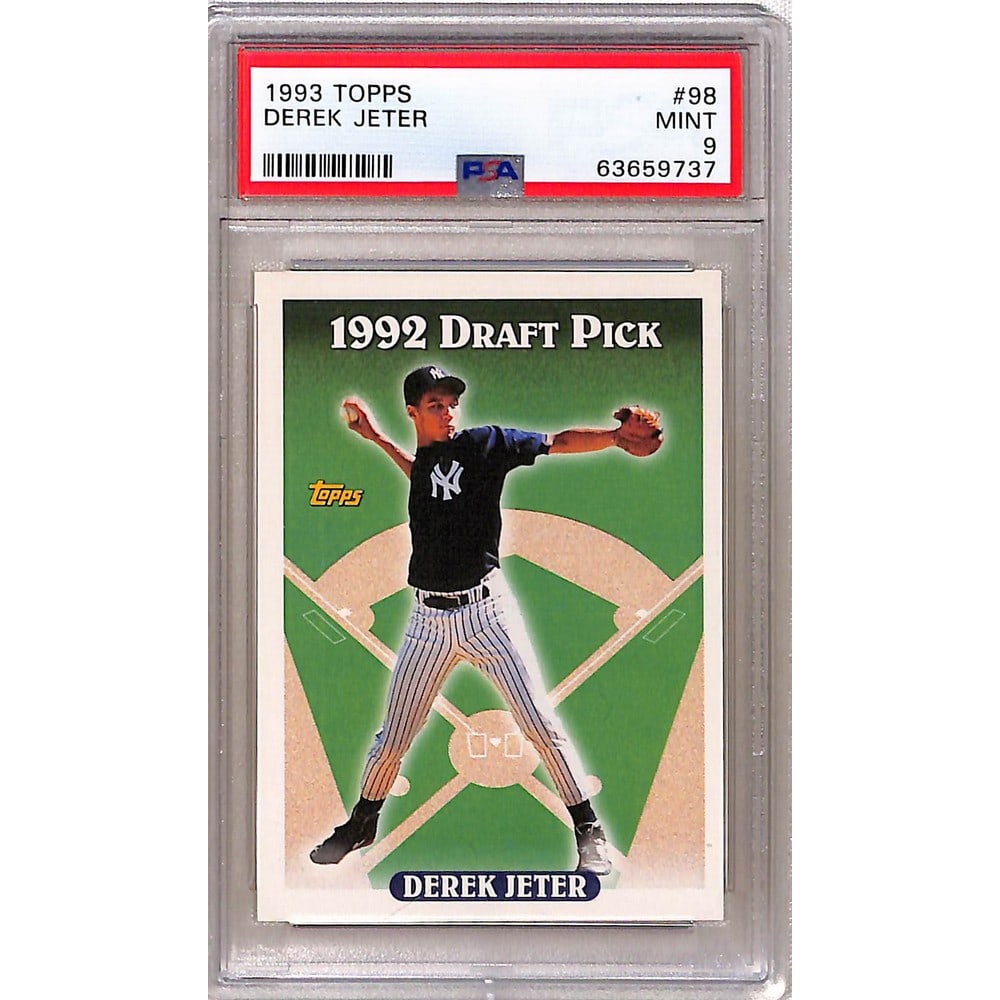 1993 Topps Derek Jeter Rookie Psa 9 (1 of 2)