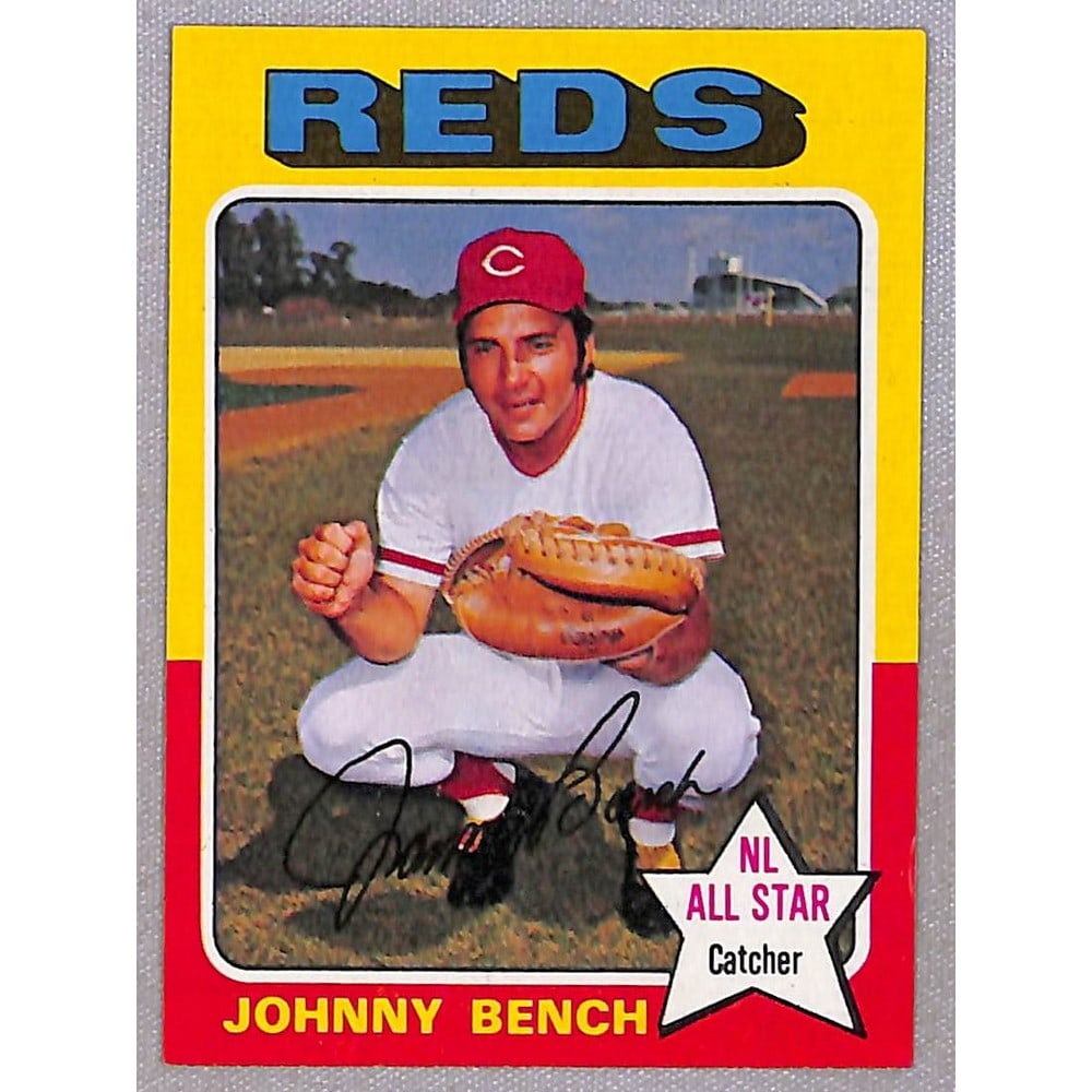 1975 Topps Johnny Bench (1 of 2)