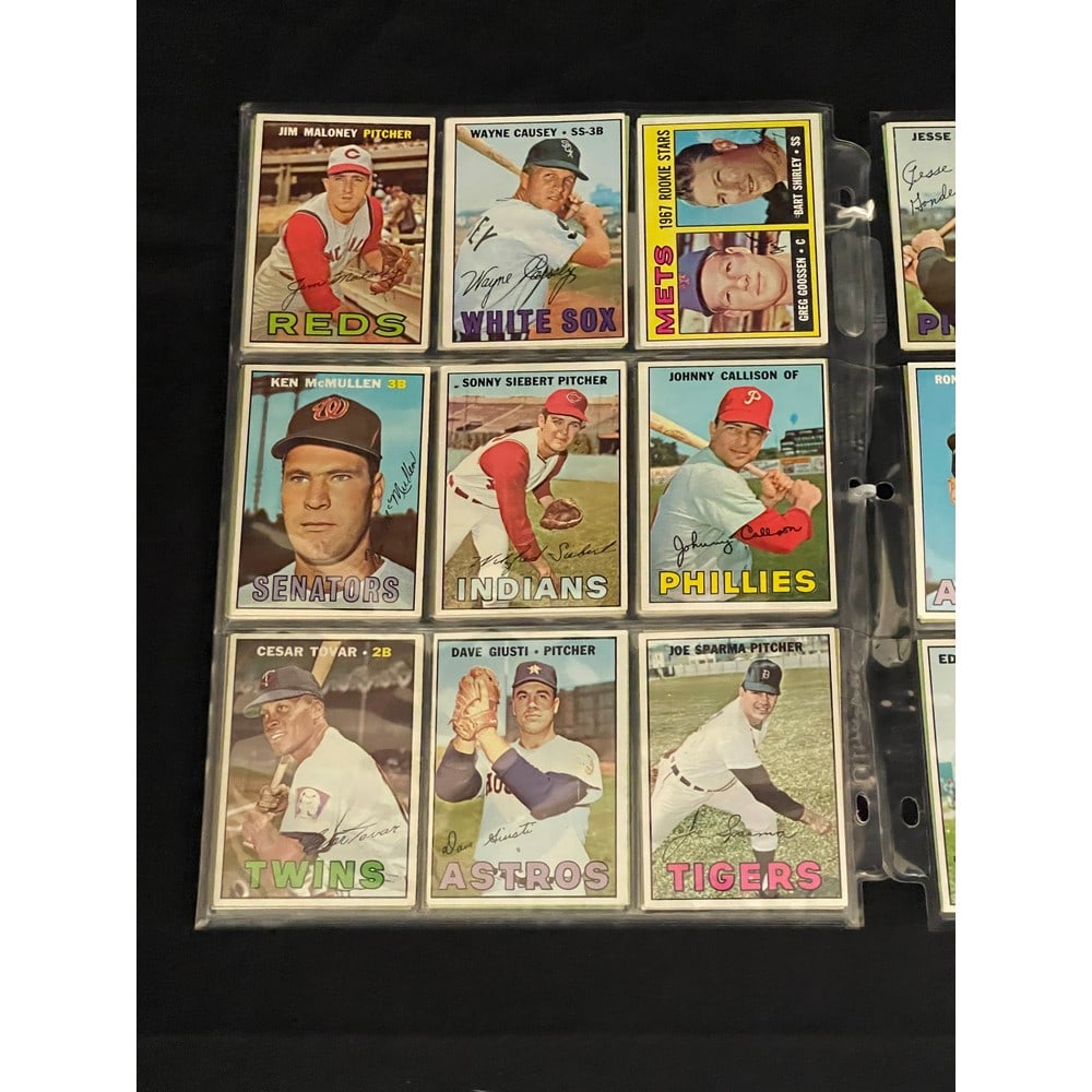 (54) 1967 Topps Baseball Cards Nice Shape (1 of 3)