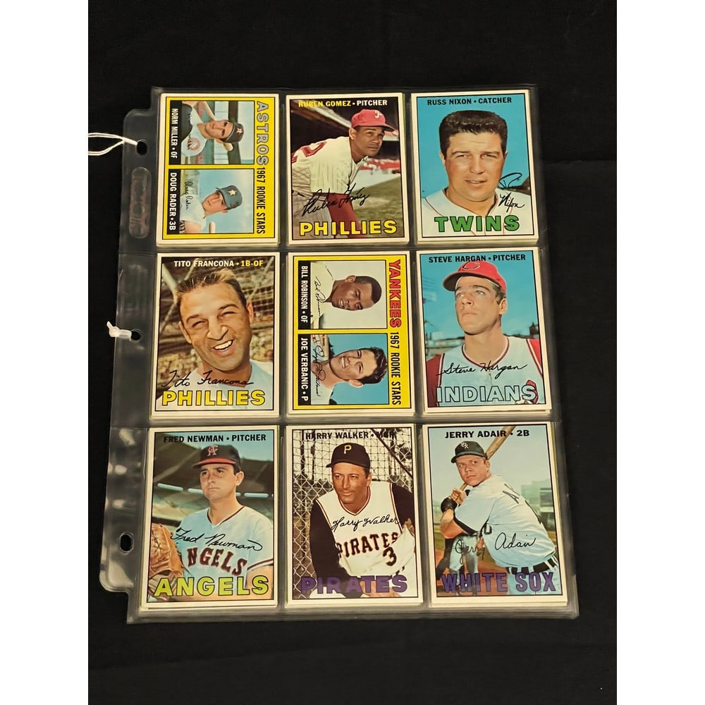 (54) 1967 Topps Baseball Cards Nice Shape (1 of 4)