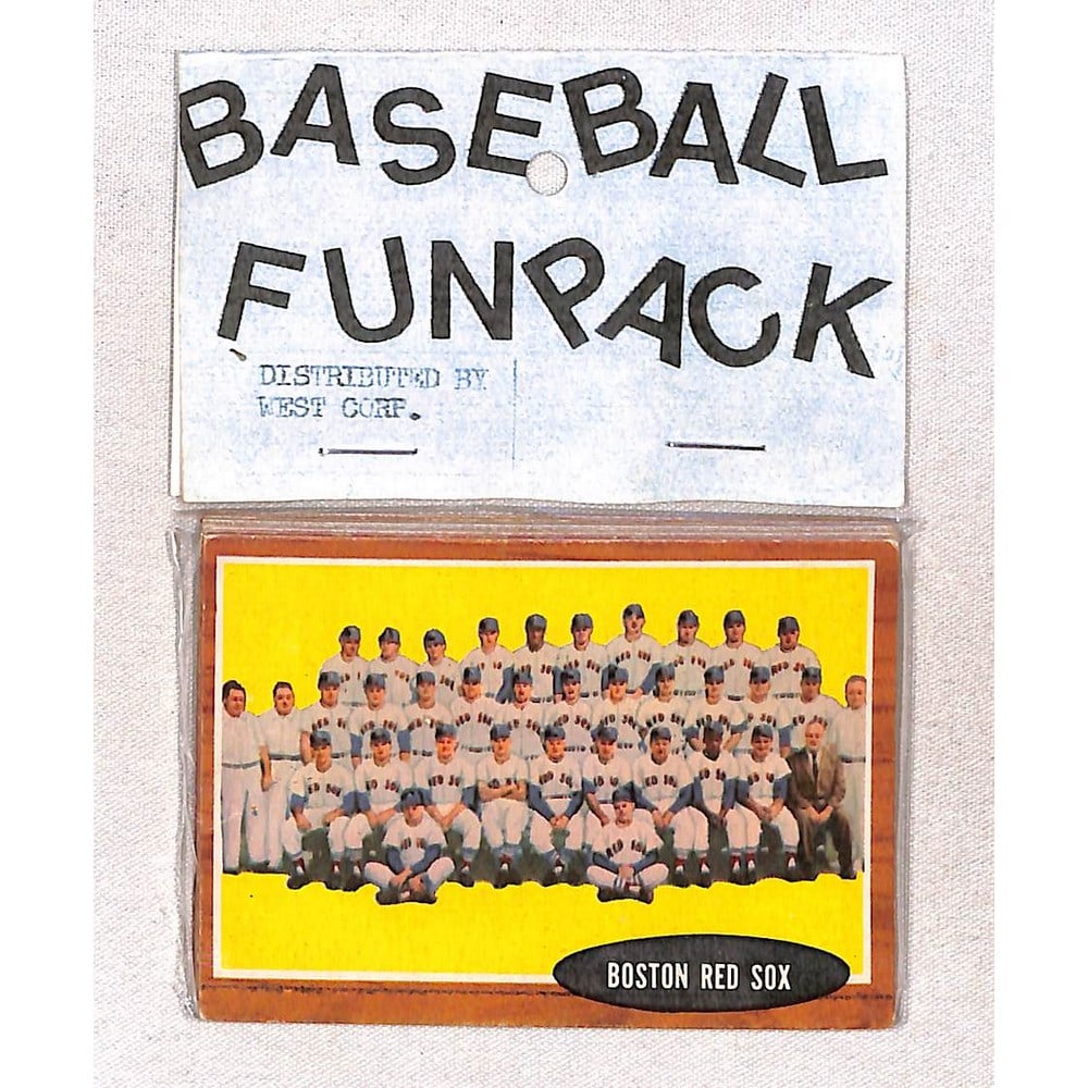 1962 Topps Baseball Cello Fun Pack 10 Cards (1 of 2)