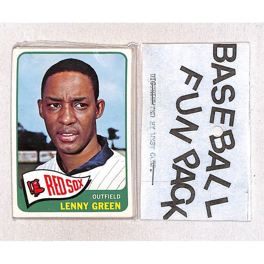 1965 Topps Baseball Cello Fun Pack 10 Cards (1 of 2)
