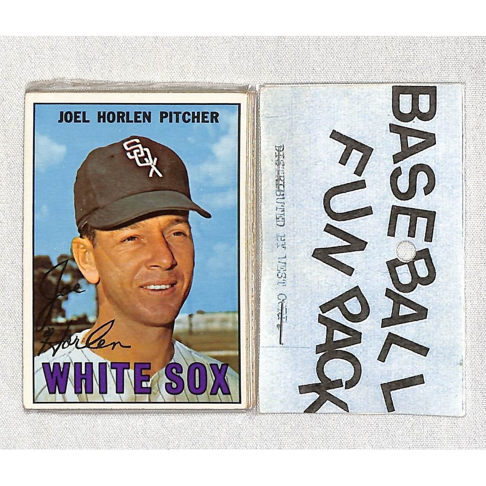 1967 Topps Baseball Cello Fun Pack 10 Cards (1 of 2)