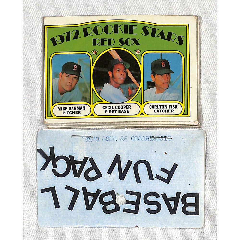 1972 Topps Baseball Cello Fun Pack 10 Cards (1 of 2)