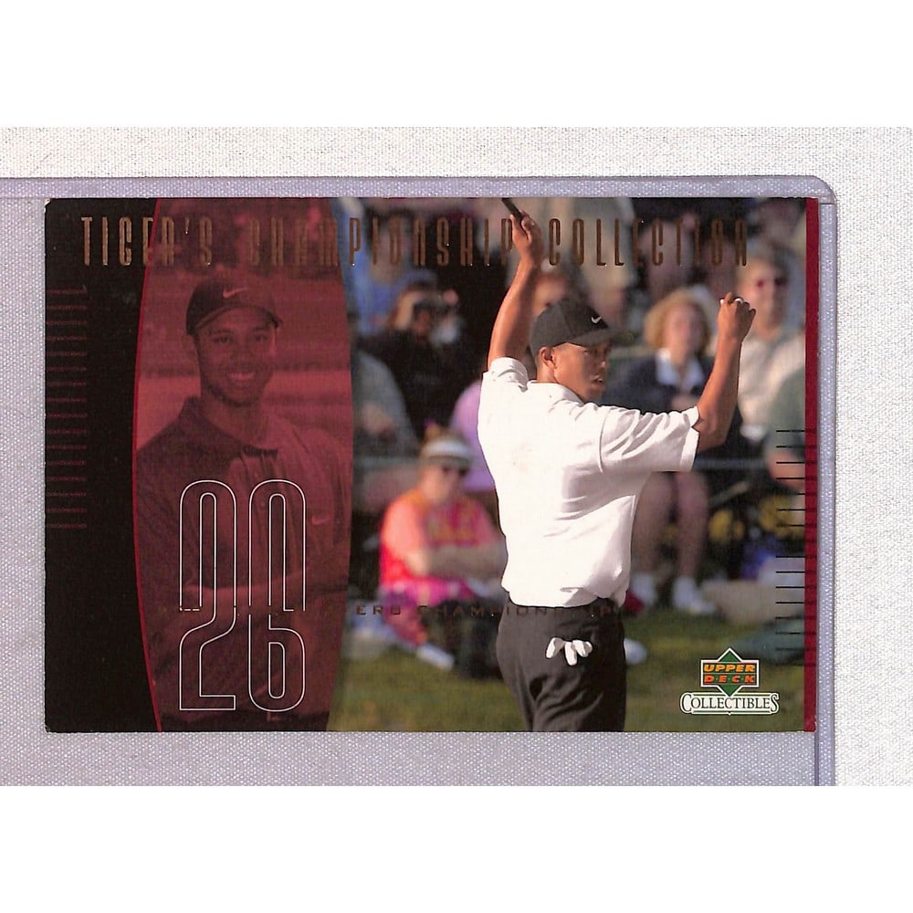 2001 Upper Deck Le Tiger Woods Rookie 2803/3000: 2001 Upper Deck Le Tiger Woods Rookie 2803/3000