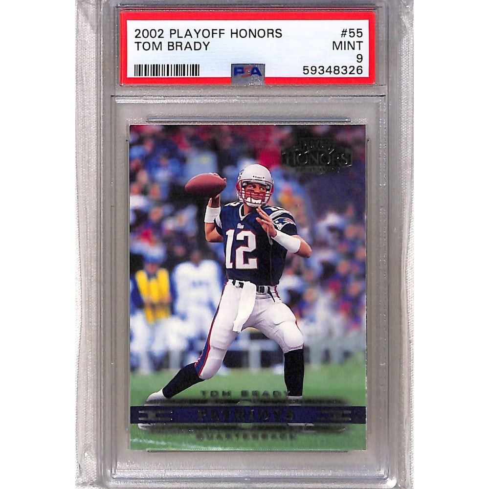 2002 Playoff Honors Tom Brady Psa 9 (1 of 2)