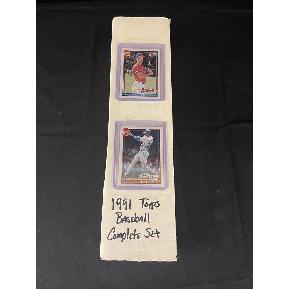 1991 Topps Baseball Complete Set High Grade (1 of 4)