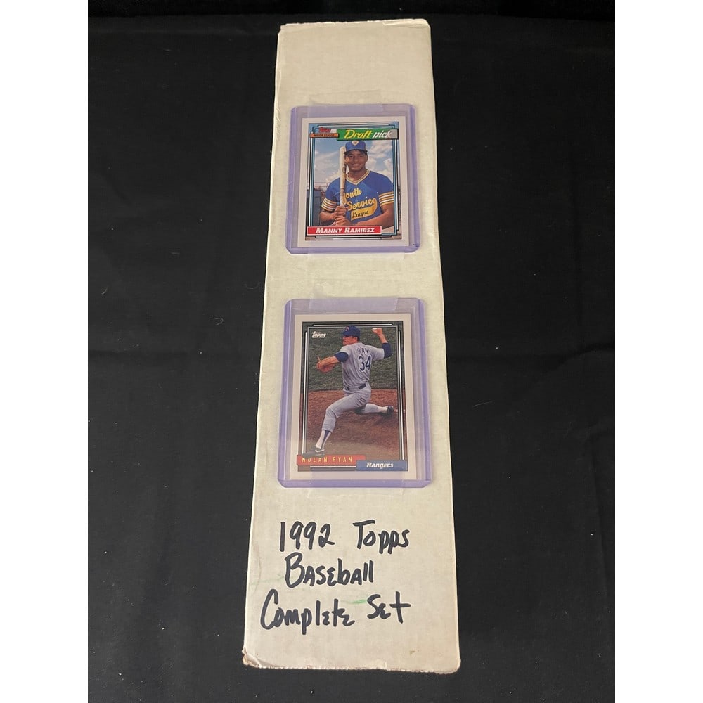 1992 Topps Baseball Complete Set High Grade (1 of 4)