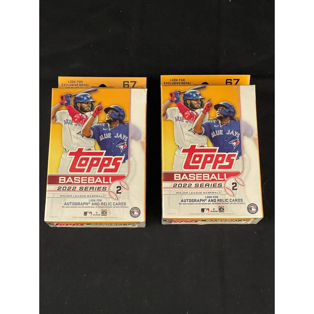 (2)2022 Topps Baseball Series 2 Hanger Boxes (1 of 1)