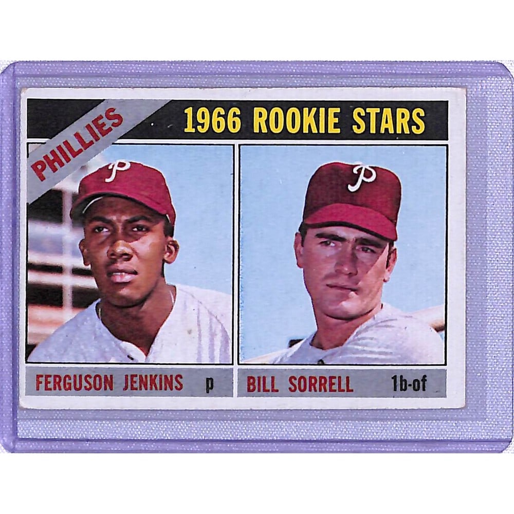 1966 Topps Ferguson Jenkins Rookie (1 of 2)