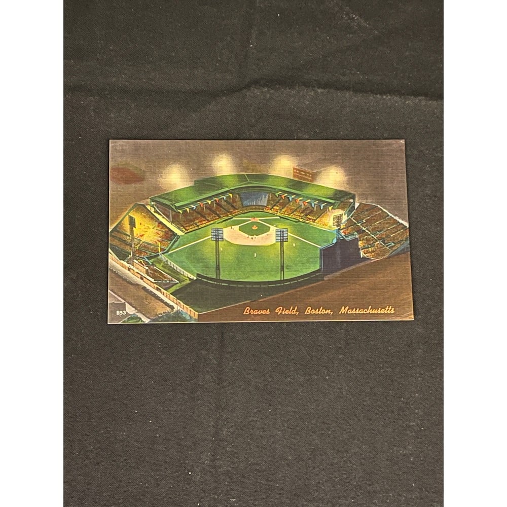 Vintage Boston Braves Postcard (1 of 2)