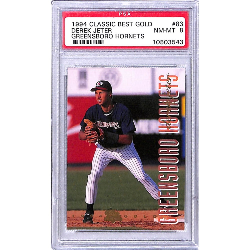 1994 Classic Gold Derek Jeter Rookie Psa 8 (1 of 2)
