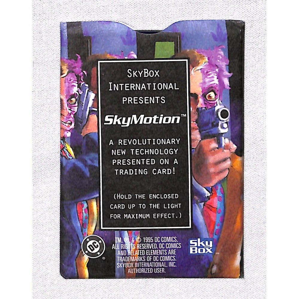 1995 Skybox Motion Dc Insert Card (1 of 2)