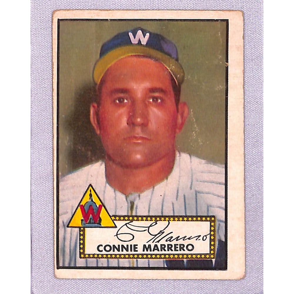 1952 Topps Connie Marrero Hi Number (1 of 2)