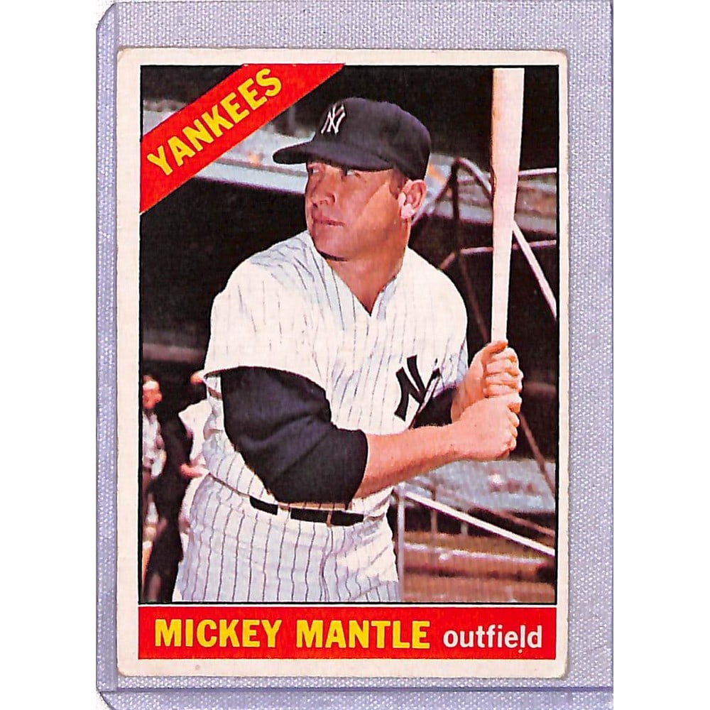 1966 Topps Mickey Mantle (1 of 2)
