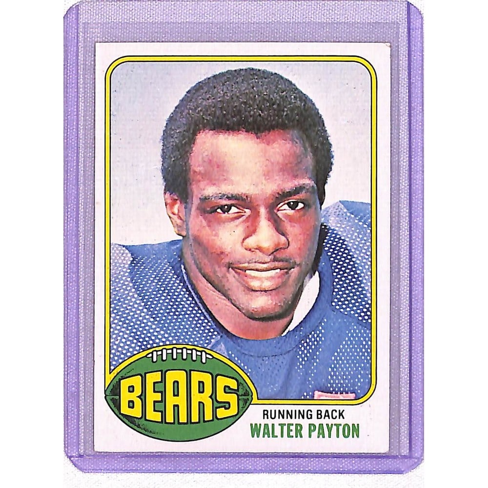 1976 Topps Walter Payton Rookie Nice (1 of 2)