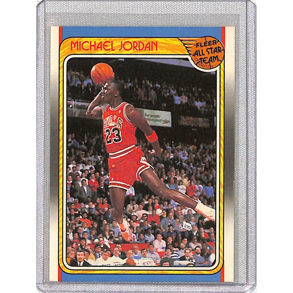 1988 Fleer Michael Jordan Allstar: 1988 Fleer Michael Jordan Allstar
