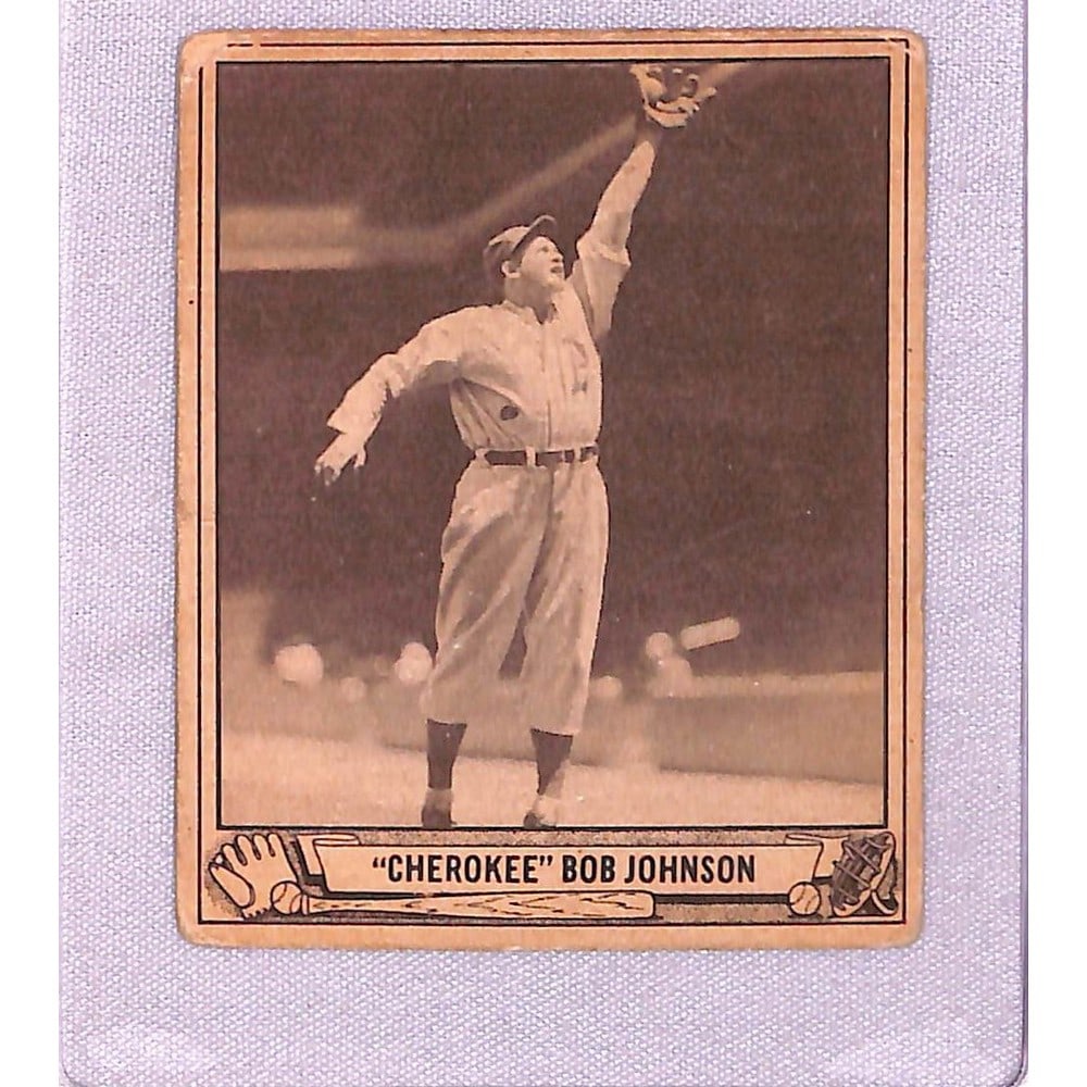 1940 Playball Crease Free Cherokee Johnson: 1940 Playball Crease Free Cherokee Johnson