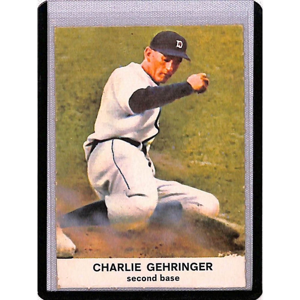 1961 Golden Press Charles Gehringer Set Break: 1961 Golden Press Charles Gehringer Set Break