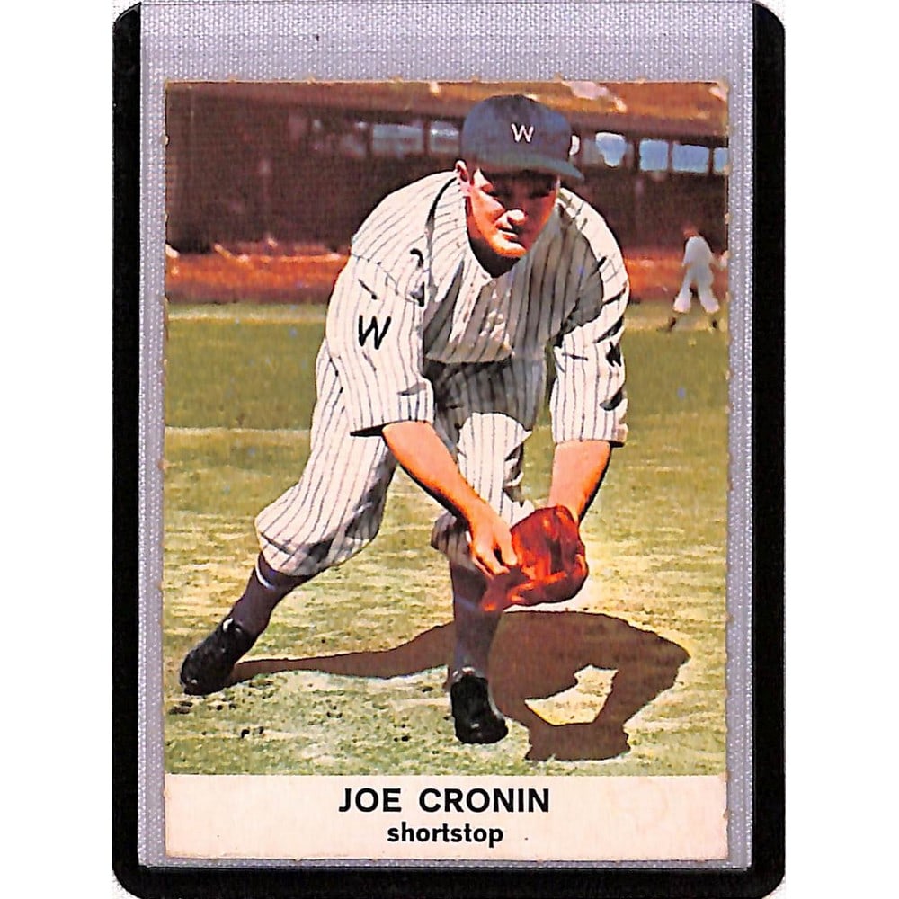 1961 Golden Press Joe Cronin Set Break: 1961 Golden Press Joe Cronin Set Break
