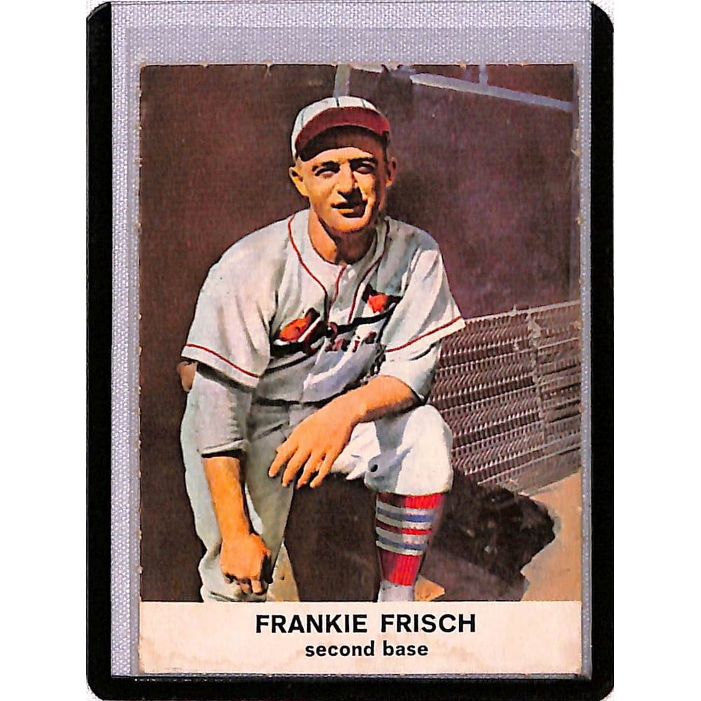 1961 Golden Press Frank Frisch Set Break: 1961 Golden Press Frank Frisch Set Break
