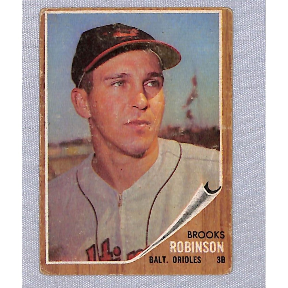 1962 Topps Brooks Robinson Vg Crease Free (1 of 2)