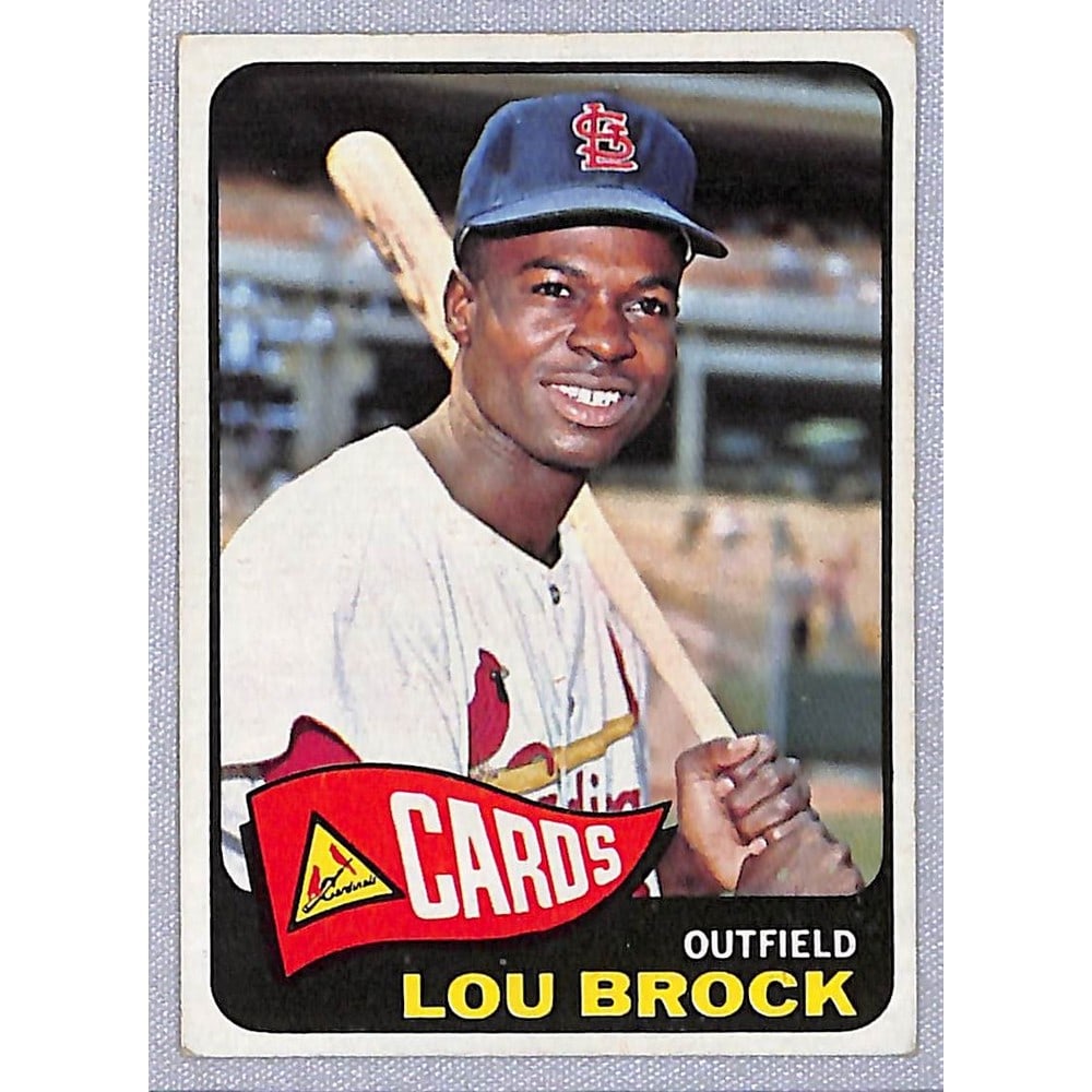 1965 Topps Lou Brock High # Sp Ex (1 of 2)